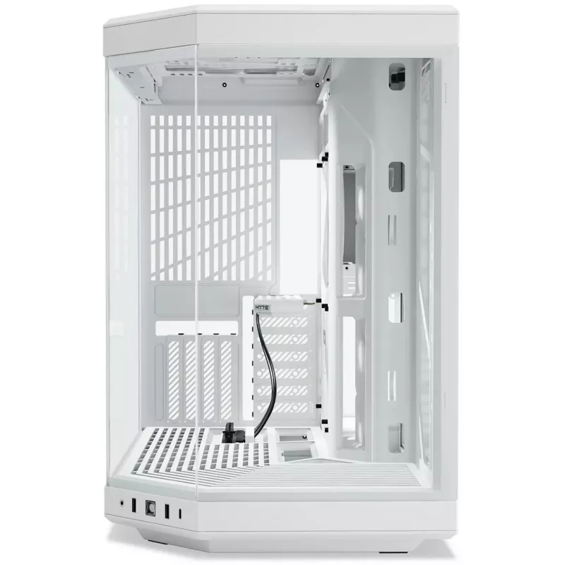 Korpusas HYTE Y70 Midi Tower Baltas – palaiko EATX, GPU iki 42,2 cm, aušintuvo aukštis 18 cm
