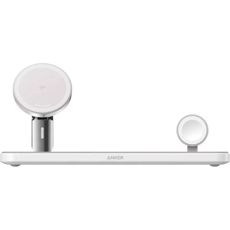 Anker MagGo Universal White USB belaidis greitasis įkroviklis patalpoms