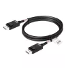 Club 3D CAC-1091 DisplayPort 2.1 kabelis, VESA DP80 sertifikuotas, dvikryptis, 4K120Hz / 8K60Hz / 10K30Hz, kištukas–kištukas, 1,2 m