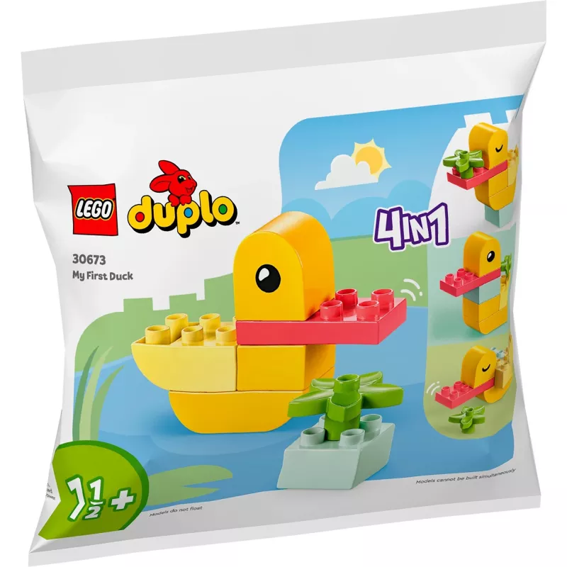 Kaladėlės DUPLO 30673 Mano Pirmoji Antis 4 viename