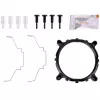 Thermaltake Contac 9 SE procesoriaus oro aušintuvas 9,2 cm juodas/baltas