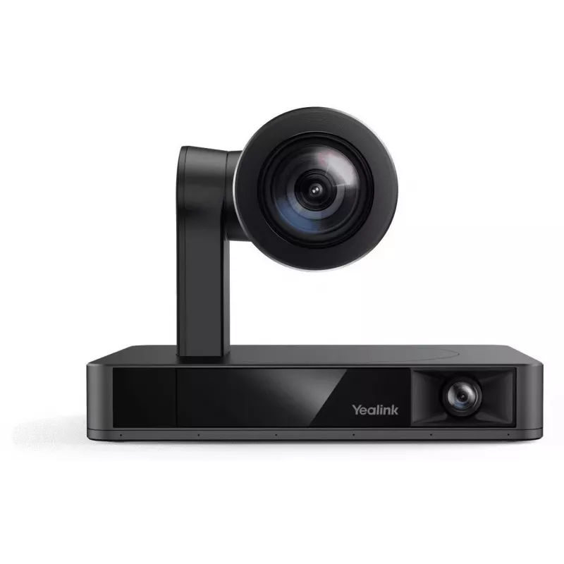 Web kamera Yealink UVC86 Juoda – 8 MP 4K Ultra HD, 30 kadrų/s, RJ-45 sąsaja, 40° iki -90° pakreipimas
