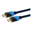Savio GCL-02 HDMI kabelis 1,8 m HDMI A tipas (Standartinis) Juoda,Mėlyna