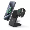 Vidaus belaidis įkroviklis laikrodžiui Crong CRG-MSPS-BLK, juodas, Lightning/USB