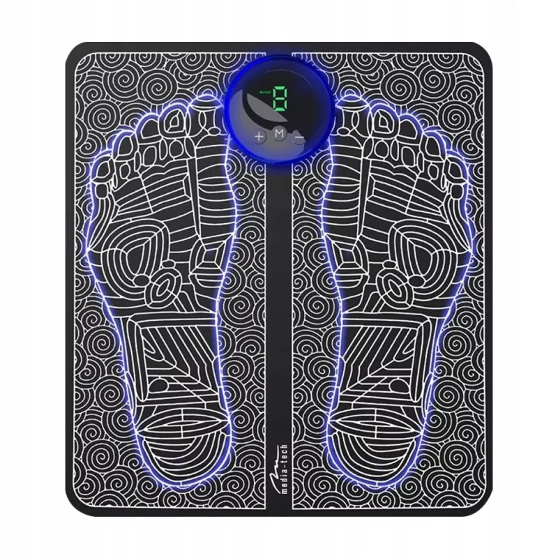 Media-tech Pulse Foot Massage Mat MT6527 – pėdų masažo kilimėlis su EMS
