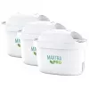 Vandens filtro kasetė BRITA Maxtra+ Pure Performance, technopolimeras, 150 L talpa, 3 vnt.