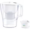 Brita 1052801 vandens filtras Stalo vandens filtras 2.4 L Baltas