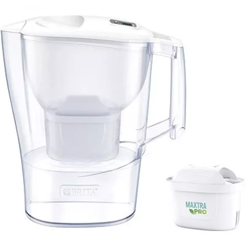 Brita 1052801 vandens filtras Stalo vandens filtras 2.4 L Baltas