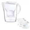 Brita Marella+3 kasetės PRO White 2.4 balta
