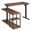 Elektrinis reguliuojamo aukščio stalas ergo office 380623 – maks. aukštis 121 cm, maks. apkrova 70 kg