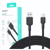 USB A – USB C laidas Aukey CB-NAC1, 1 m, pintas nailonas, USB PD 60W, USB 2.0