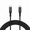 AUKEY CB-MCC102 USB-C laidas 1,8 m juodas 480 Mbit/s