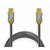 HDMI kabelis IBOX HD08 2 m, HDMI Type A kištukas–kištukas, HDMI 2.1, sidabrinis