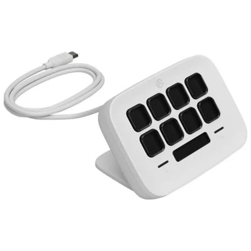 Elgato Stream Deck Neo 10-mygtis programuojamas valdiklis Baltas
