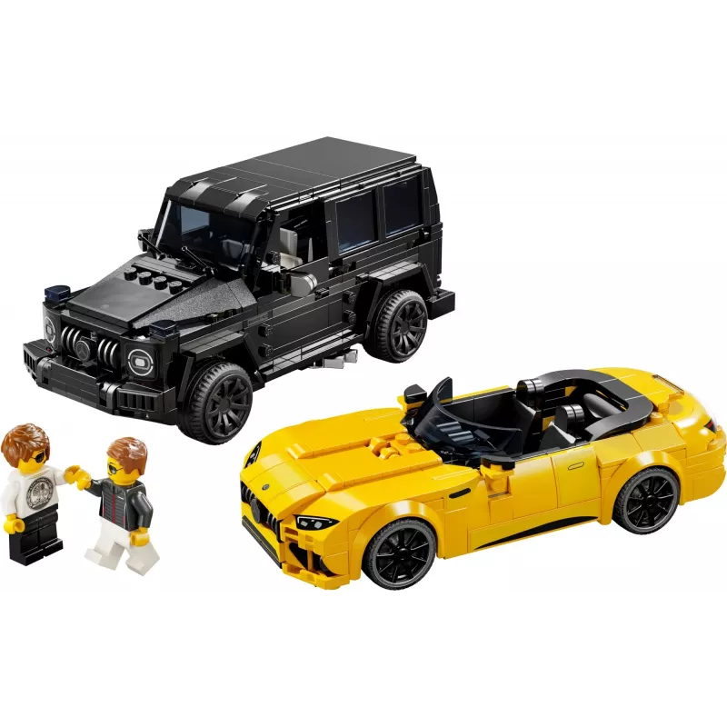 LEGO Speed Champions Mercedes-AMG G 63 & Mercedes-AMG SL 63 76924, Įvairiaspalvis
