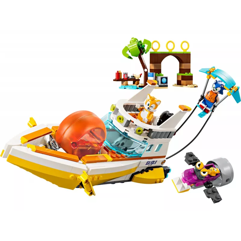 LEGO Sonic the Hedgehog Tails’ Adventure Boat žaislų rinkinys 76997