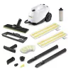 Garų šluotuvas Kärcher SC 3 EasyFix Plus – 1 L vandens bakas, 1900 W, 3,5 bar slėgis, balta