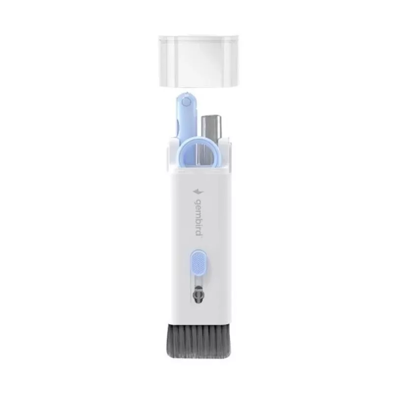 Gembird 7-in-1 Universal Portable Cleaning Kit – Baltas