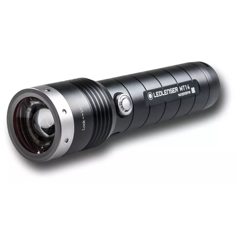 Led Lenser MT14 rankinis žibintuvėlis juodas, sidabrinis