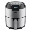 Karšto oro gruzdintuvė Tefal Easy Fry EY401D, 4,2 L, 1500 W, juoda/nerūdijantis plienas