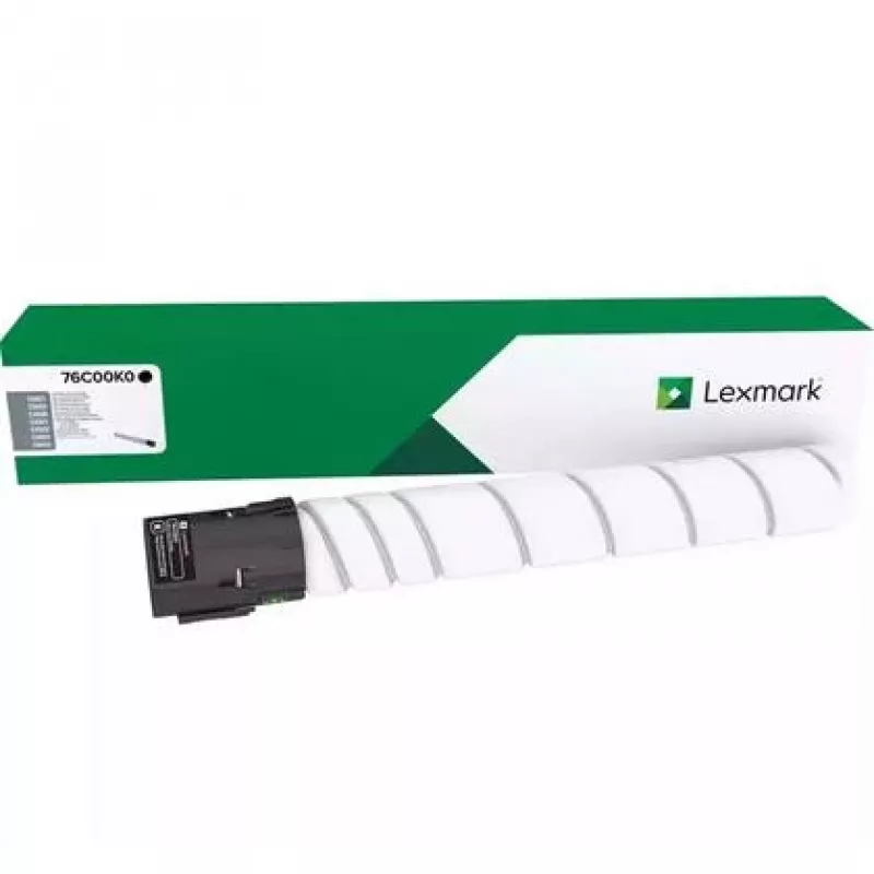 Originalus Lexmark 76C00K0 juodas toneris 18.5K puslapių, skirtas CS/CX921/923, CX922/924 spausdintuvams