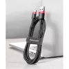 Mobiliojo telefono laidas Baseus Raudonas 1m USB A USB C