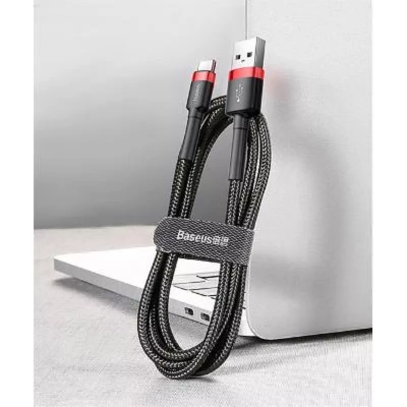 Mobiliojo telefono laidas Baseus Raudonas 1m USB A USB C