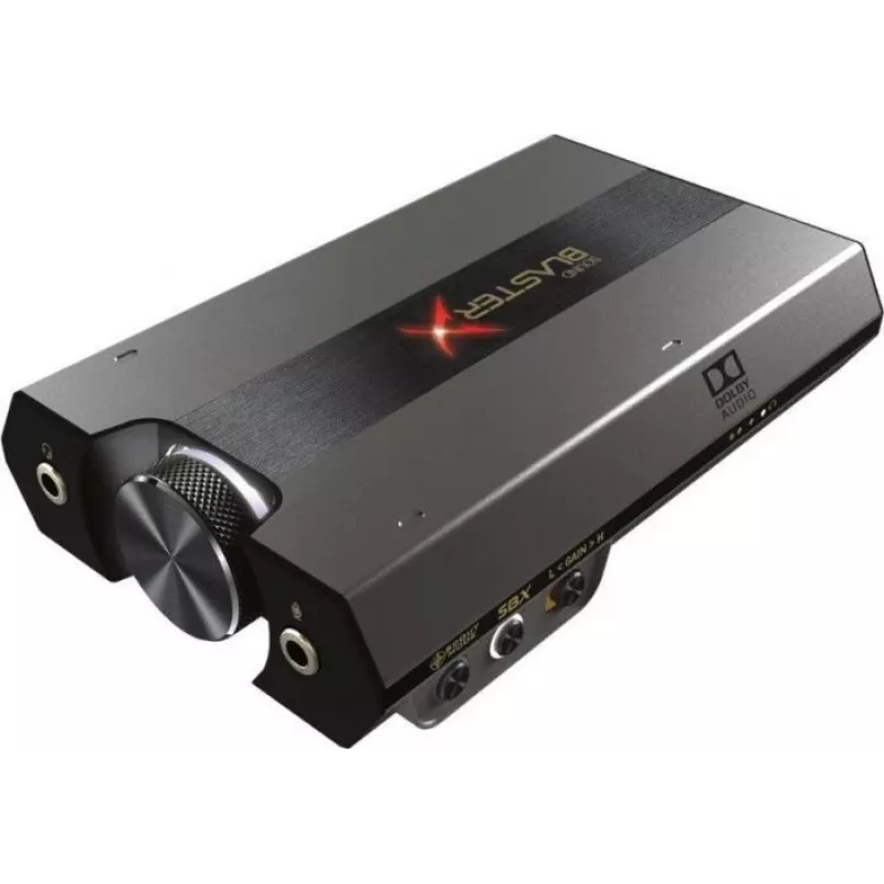 Creative Sound BlasterX G6 išorinis USB DAC ir stiprintuvas