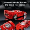 LEGO Speed Champions Ferrari F40 Supercar statomas modelis su vairuotojo minifigūrėle, 9+ metų vaikams