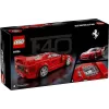 LEGO Speed Champions Ferrari F40 Supercar statomas modelis su vairuotojo minifigūrėle, 9+ metų vaikams