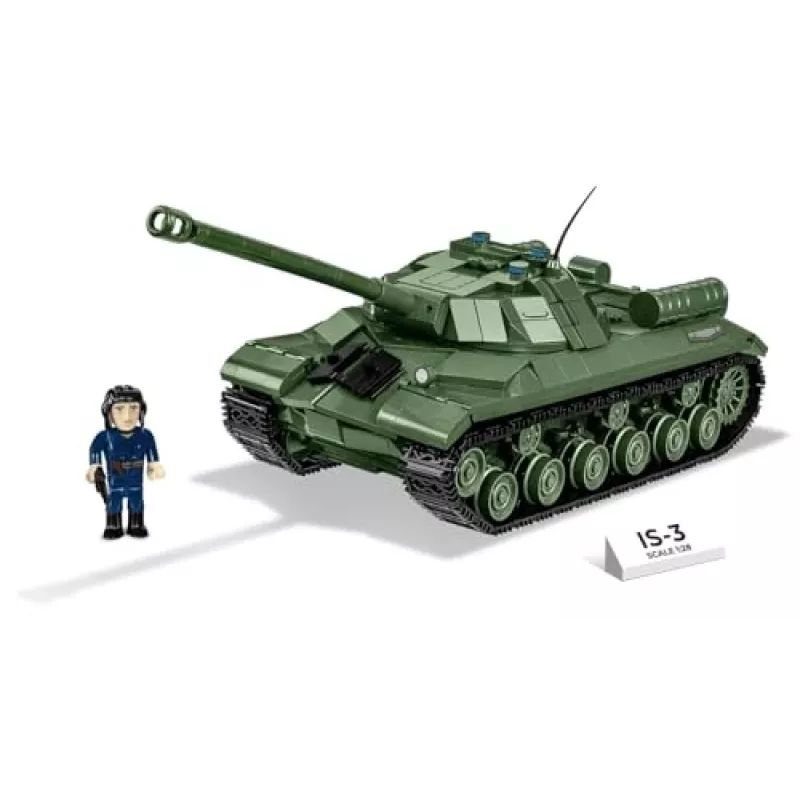 COBI Historical Collection Antrojo pasaulinio karo IS-3 sovietų sunkusis tankas