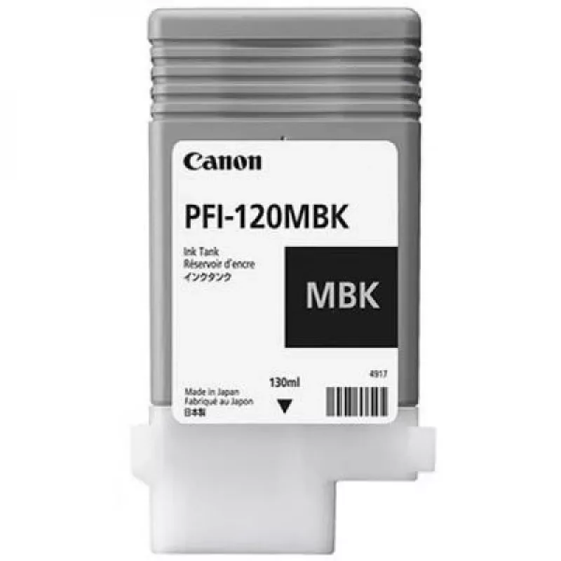 Canon PFI-120MBK rašalo kasetė 1 vnt Originali matinė juoda