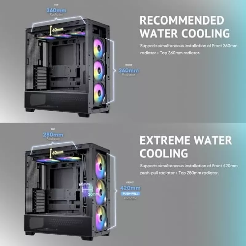 Antec 0-761345-10133-2 kompiuterio korpusas MIDI Tower juodas medinis