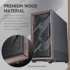 Antec 0-761345-10133-2 kompiuterio korpusas MIDI Tower juodas medinis