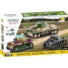 Konstruktorius COBI Renault R35, Valentine IX, Panzer I 595 dalių