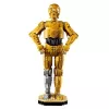 LEGO žvaigždžių karų statoma figūra C-3PO modelis 75398 — 1138 dalių, 380 mm eksponuojamas kolekcinis modelis