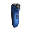 Blaupunkt MSR401 Vyriškas skustuvas su rotacinėmis galvutėmis, trimeris, juodai mėlynas
