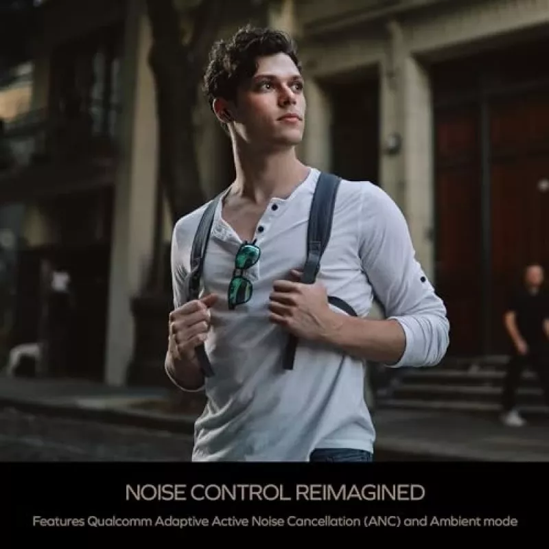 Creative Aurvana Ace 2 į ausis įstatomos belaidės Bluetooth ausinės juodos