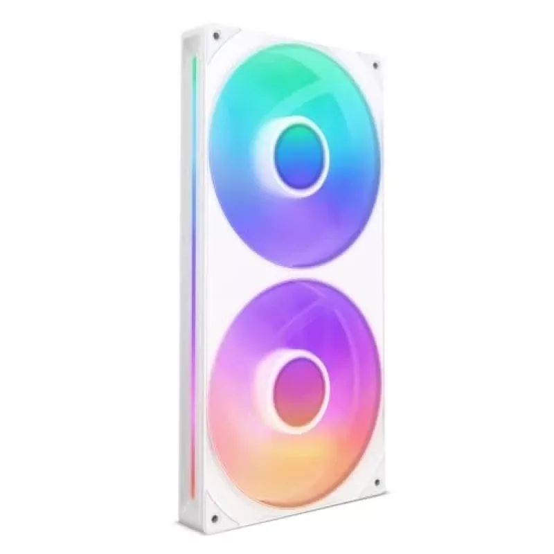 Ventiliatorių blokas NZXT RF-U28HF-W1 140mm 2000 RPM 98.61 CFM baltas