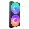 NZXT F280 RGB Core 140mm ARGB PWM 2 vienete juodi