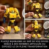 LEGO Icons Transformers Bumblebee konstruktorius – veiksmo figūrėlė suaugusiems, transformuojasi į automobilį