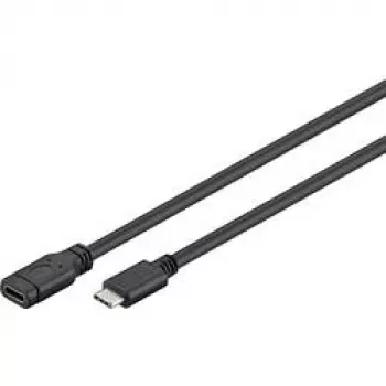 USB laidas Goobay 45393 juodas