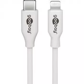 Goobay 39446 USB kabelis USB 2.0 USB-C kištukas Apple Lightning kištukas 1m