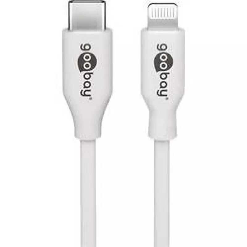 Goobay 39446 USB kabelis USB 2.0 USB-C kištukas Apple Lightning kištukas 1m