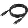 Lenovo 4X90U90619 USB-C laidas USB 3.2 Gen 2 (3.1 Gen 2) 1 m, juodas