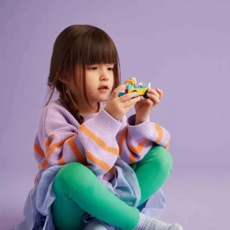 LEGO® Friends Šunų priežiūros automobilis, transporto priemonės žaidimų rinkinys 42635