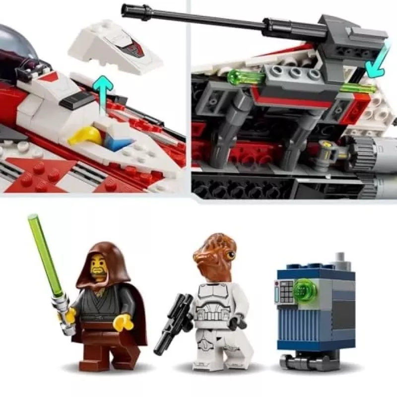 LEGO Star Wars Jedi Bobo žvaigždžių naikintuvo konstruktorius 75388