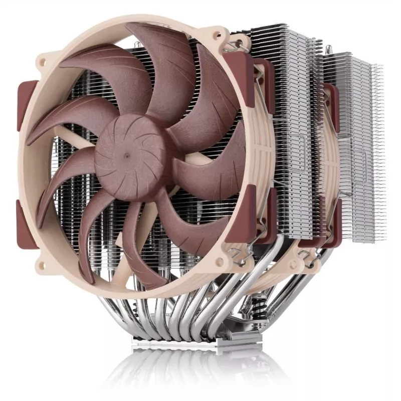 Oro aušintuvas Noctua NH-D15 G2 — dviejų ventiliatorių 140 mm CPU aušintuvas, varis, 12 V, 1500 aps./min. maks., suderinamas su LGA 1150/1151/1155/1156/1200/1700 ir AM4/AM5