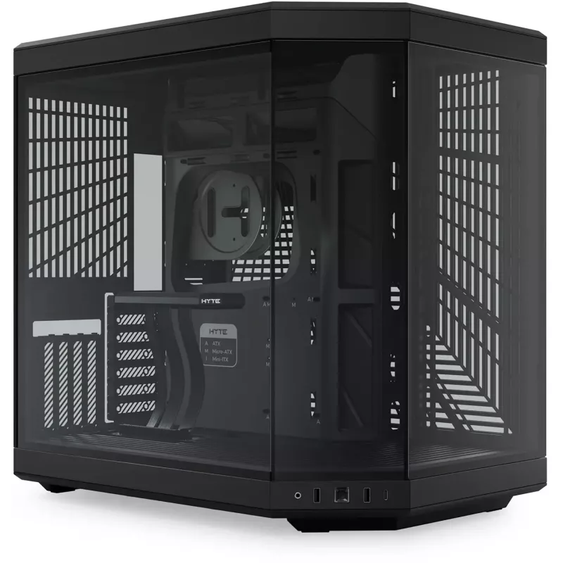 HYTE Y70 MIDI Tower korpusas juodas ATX EATX ITX Micro ATX 18 cm 42.2 cm