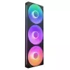 NZXT F360 RGB Core 360mm ARGB 3 viename rėmelyje juodas